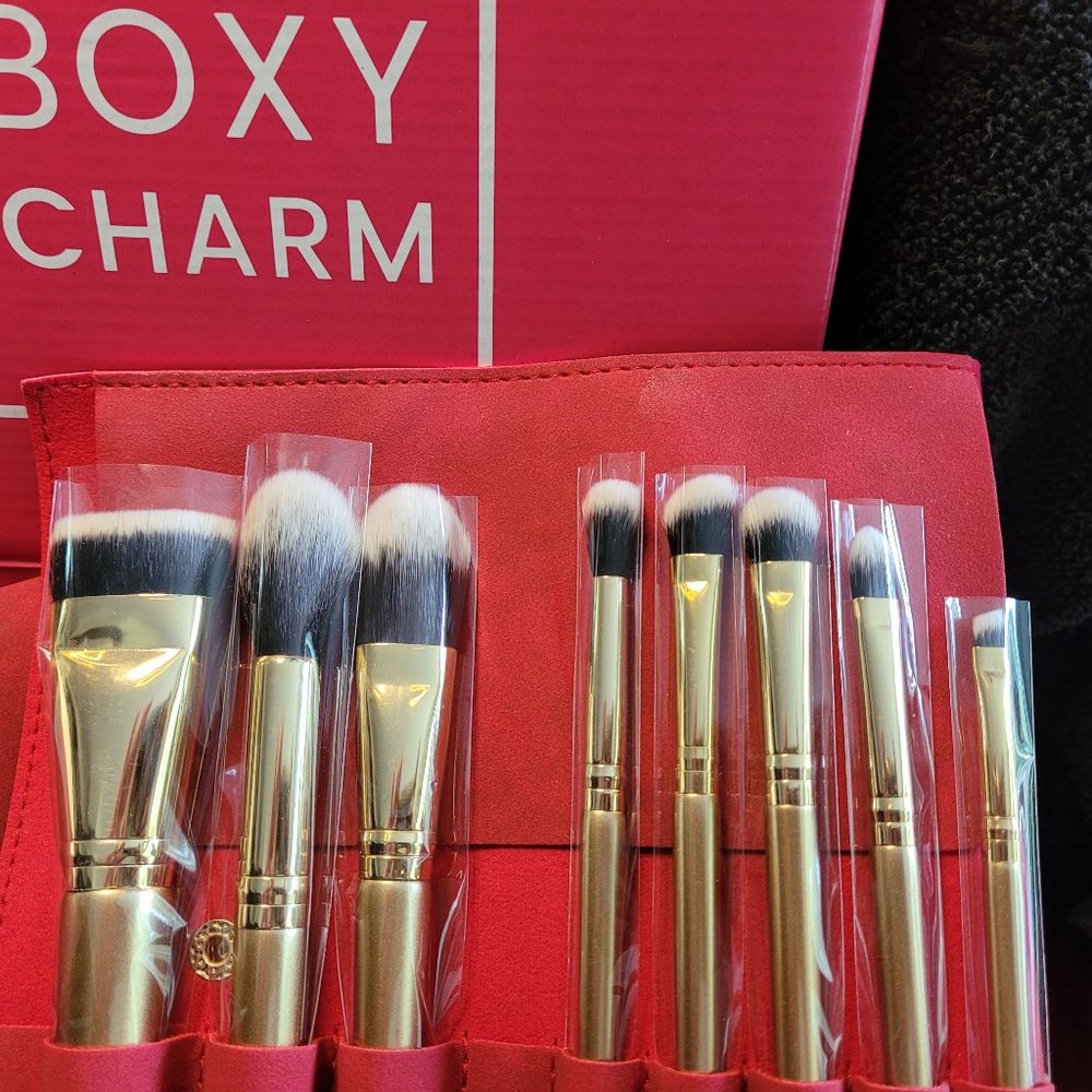 LUXIE  Glitter and Gold Brush Set